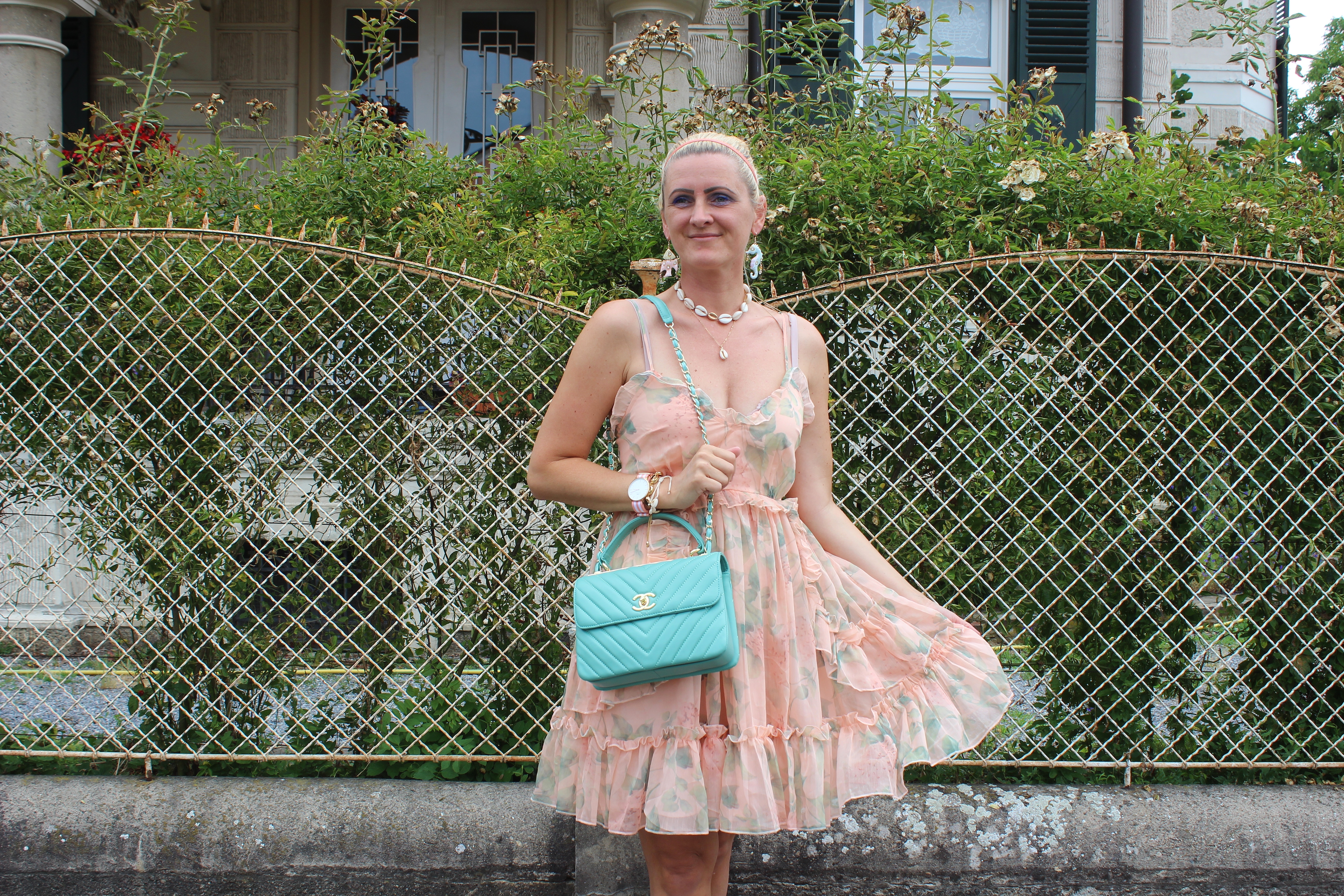 Sommerkleider-Summerdress-Chanel-Bag-Espadrilles-Pastell-carrieslifestyle-Sommeroutfit-Fashionblogger-Blogger